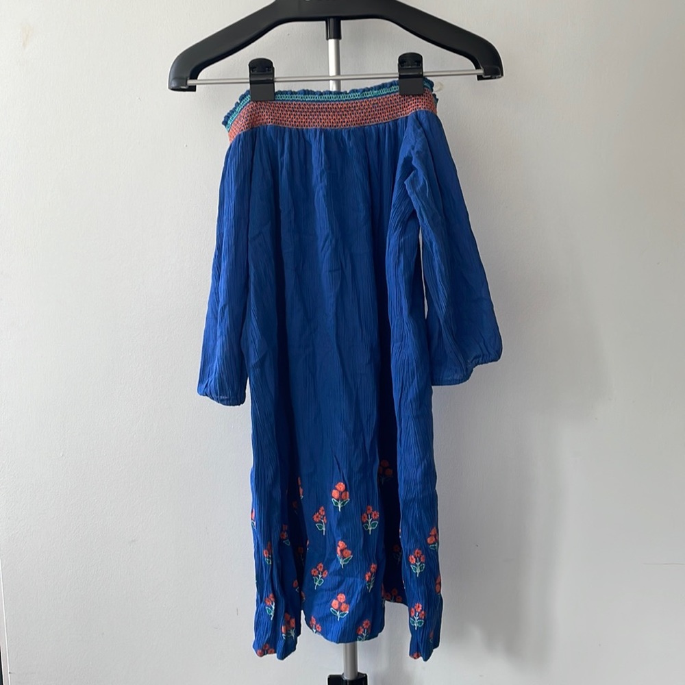 Global Desi off shoulder flowy dress